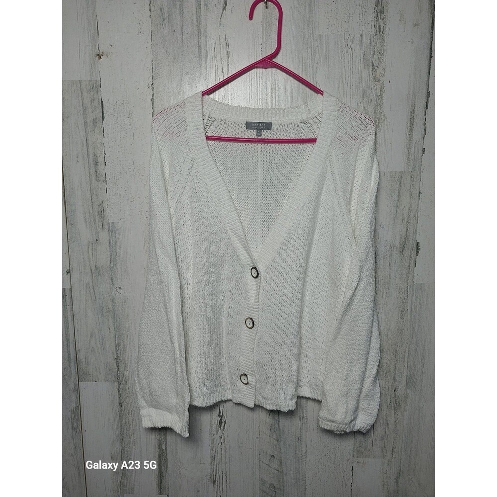 Habitat Coastal Crochet Cardigan Size XL